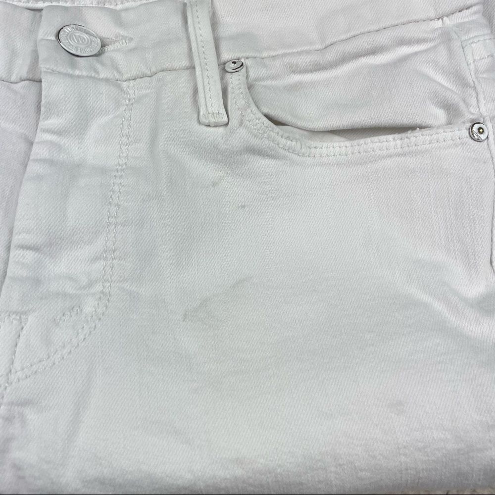 Womens Mother Looker Crop Jeans - Picture 4 of 8